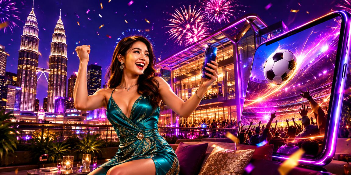 Pemain Kuala Lumpur menyemak odds bola sepak Liga Super dari telefon